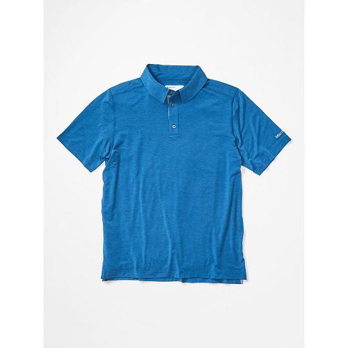 Marmot Clothes Navy NZ - Wallace Shirts Mens NZ5294816